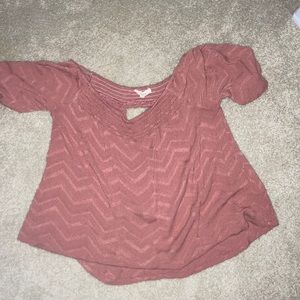 off the shoulder cute top